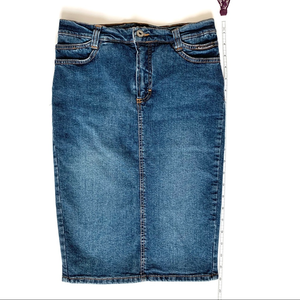 D&G Dolce & Gabbana denim skirt